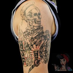 17 tattoos - Guy Fieri